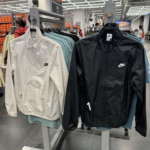 犇犇运动Nike/ 男子透气休闲梭织防风立领夹克DX0673-010-030-247