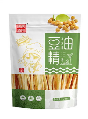 湖北十堰特产 房县豆油精300g 房州味道农家纯手工晾晒劲道腐竹