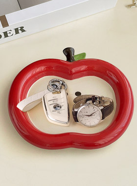 可爱卡通玄关放钥匙收纳摆件入户门装饰品小众高级感乔迁新居礼物