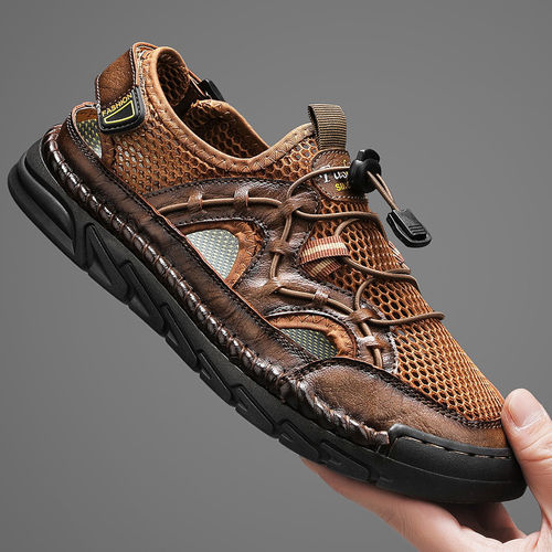 哥叔夏季男士透气防滑溯溪沙滩鞋