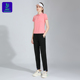 2026竞迈新款 广播体操服比赛透气 女套装 团体服运动服POLO短袖 长裤