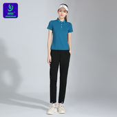 女套装 长裤 广播体操比赛服速干 团体服运动服POLO短袖 2026竞迈新款