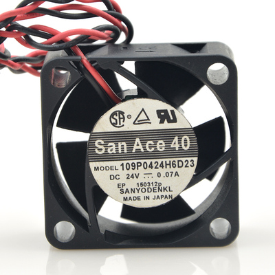 日本三洋 SANYO 109P0424H6D23 24V 0.07A 4020 4cm 散热风扇