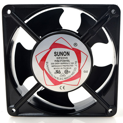 SUNON DP200A 2123XSL 220V 12038 12CM 进口铜线 交流 机柜风扇