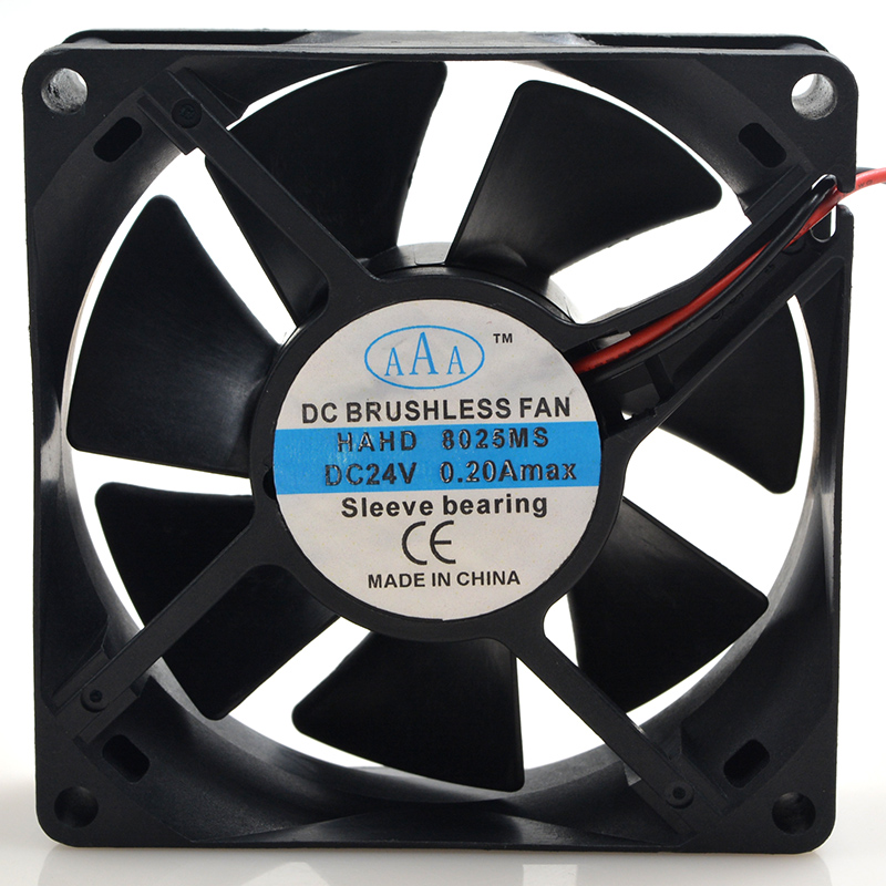 DC BRUSHLESS FAN HAHD-8026M 12V 0.20A 8025 8CM 散热风扇 电脑硬件/显示器/电脑周边 散热器/风扇 原图主图