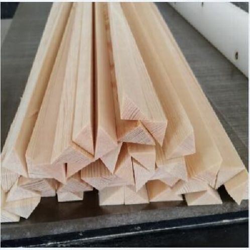 三角型木条直角实木桐木等腰直角三角条,diy手工模型材料,三角条