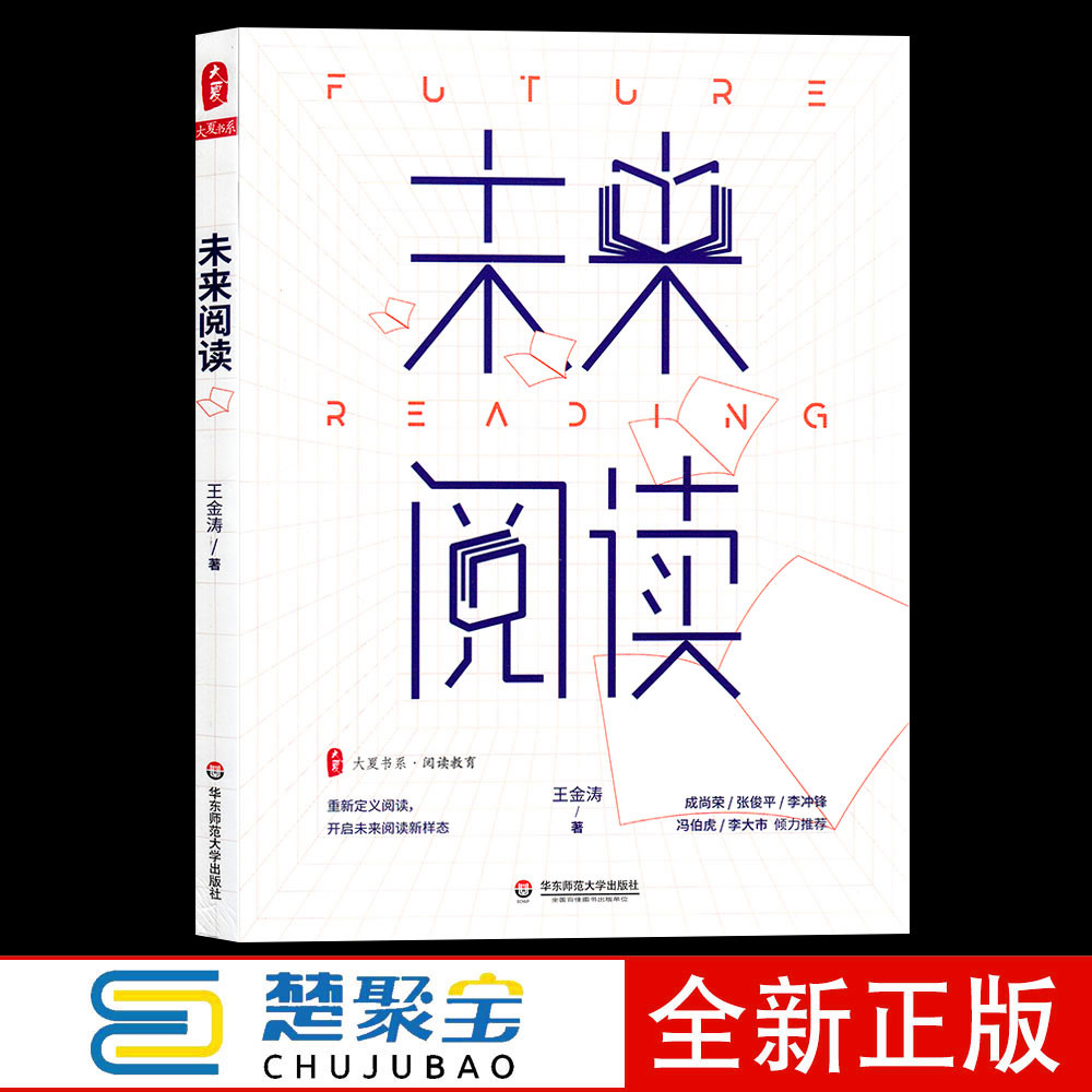未来阅读 大夏书系 阅读教育 王金涛著成尚荣序 开启未来阅读新样态 张俊平李冲锋冯伯虎李大市倾力推荐 正版华东师范大学出版社