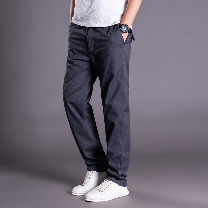 秋冬季男士加绒加厚潮休闲工装裤