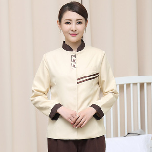 酒店工作服秋冬PA长袖保洁服宾馆楼层阿姨客房清洁阿姨洗碗工服装