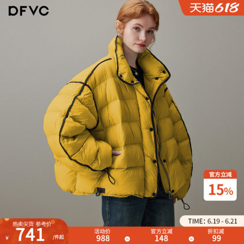dfvc韩版短款云朵泡芙羽绒服
