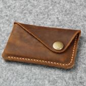 手工复古真皮头层牛皮头层牛皮6张卡包复古美式 V07 LMXC