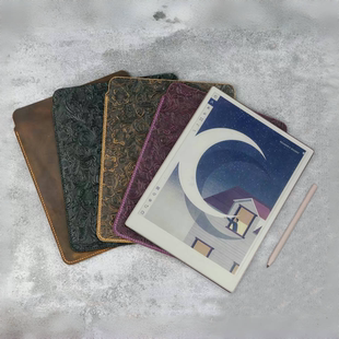 适用于Remarkable 2/paper pro墨水屏平板牛皮真皮复古保护套