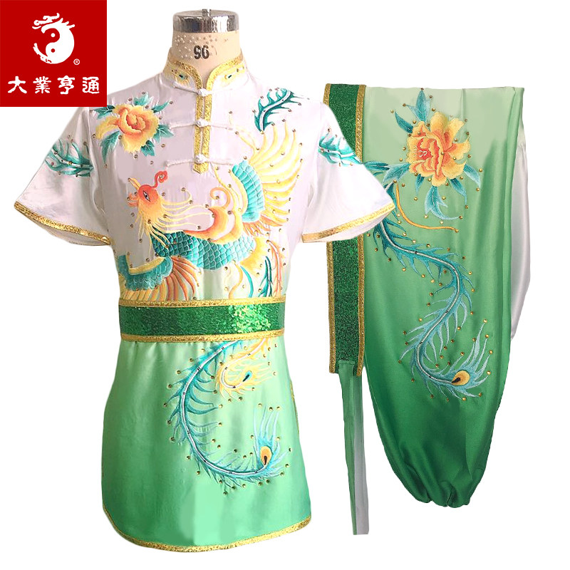大业亨通武术服比赛训练练功服套路彩服女长拳太极服刺绣中国风