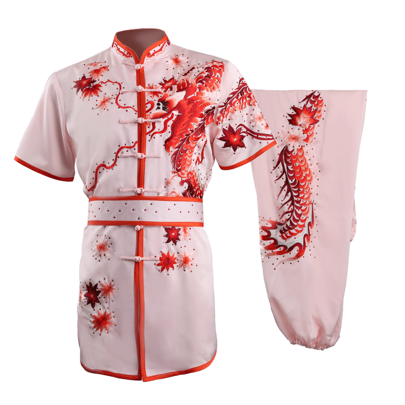 大业亨通精美刺绣武术竞赛服装