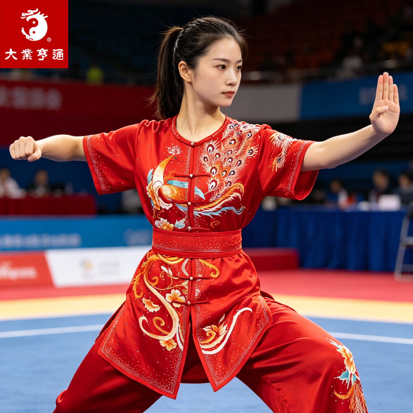大业亨通南拳武术专用竞赛服女款