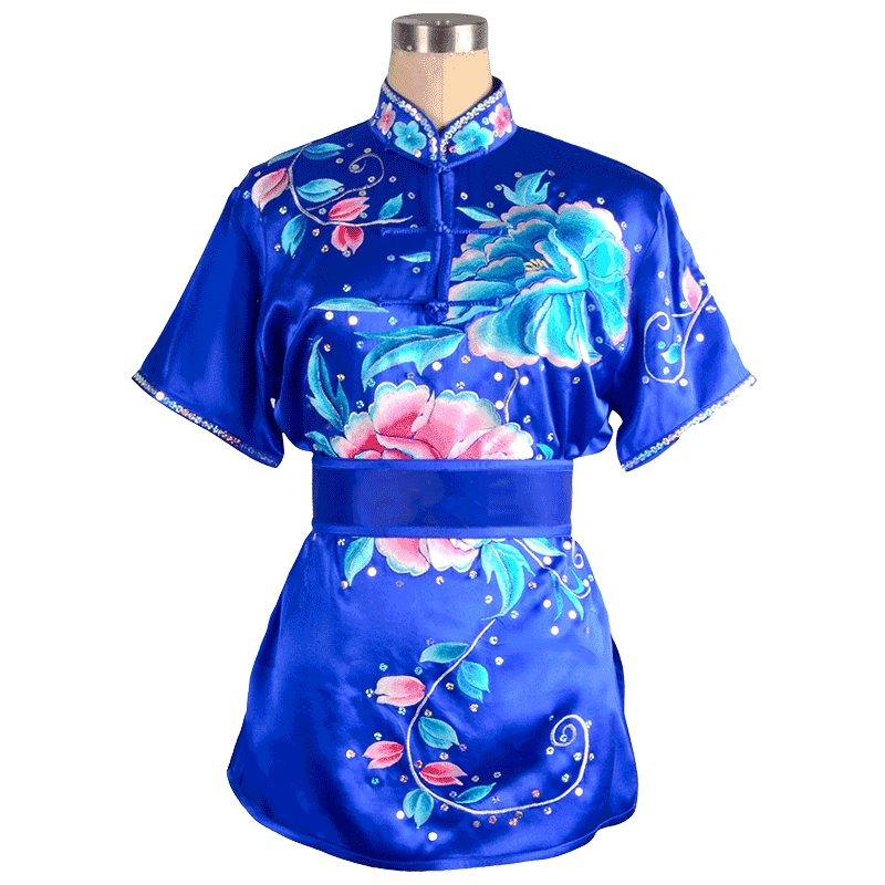 武术竞赛刺绣表演服私人订制