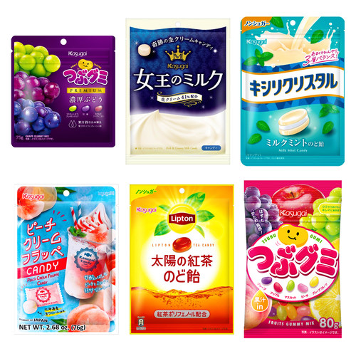 日本进口春日井葡萄果汁软糖