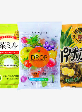 日本原装进口秋山制果水果硬糖