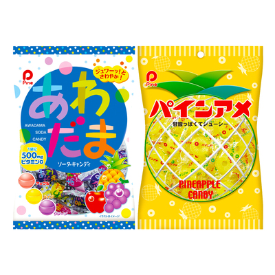 日本进口佩茵菠萝硬糖120g喜糖