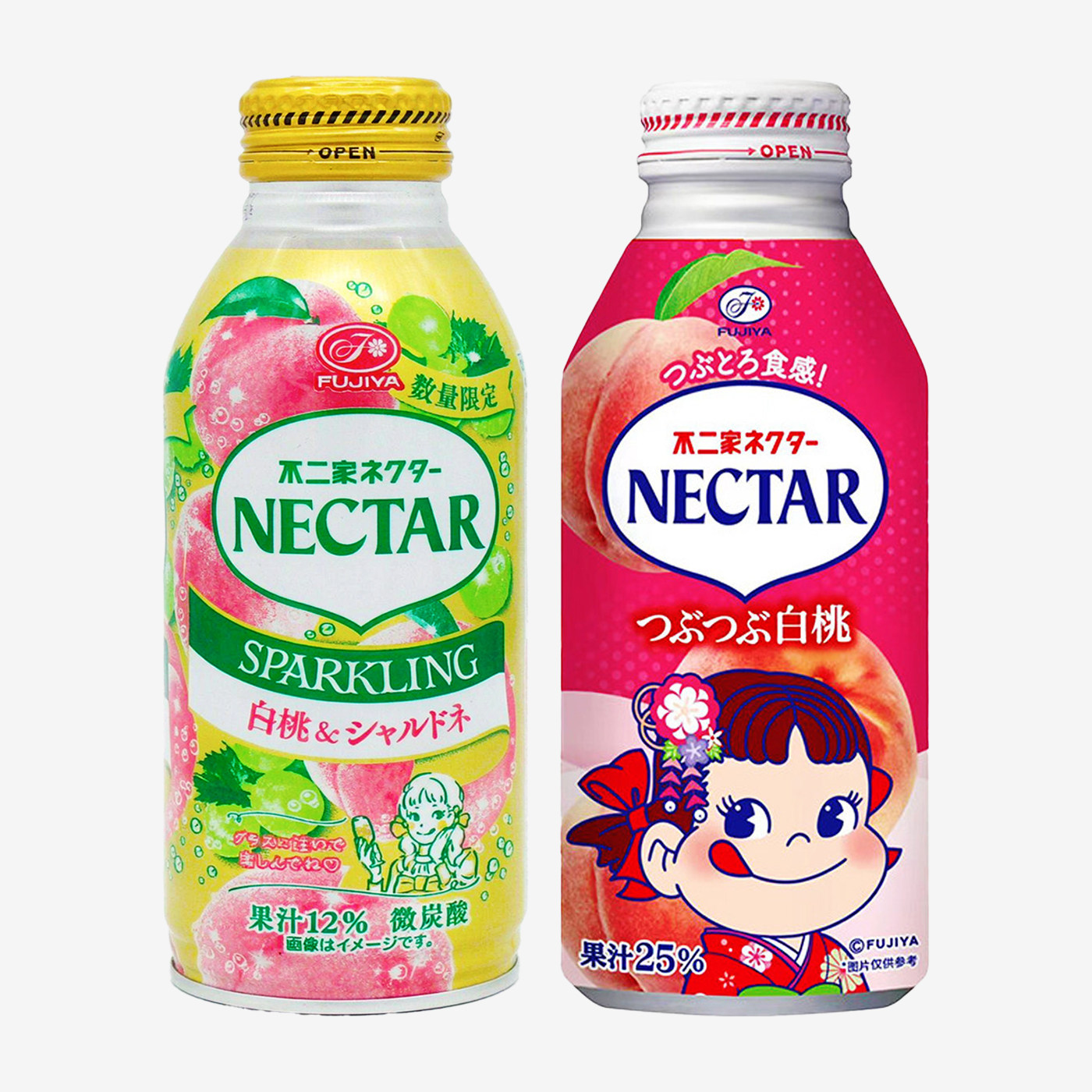 日本进口不二家白桃汁饮料