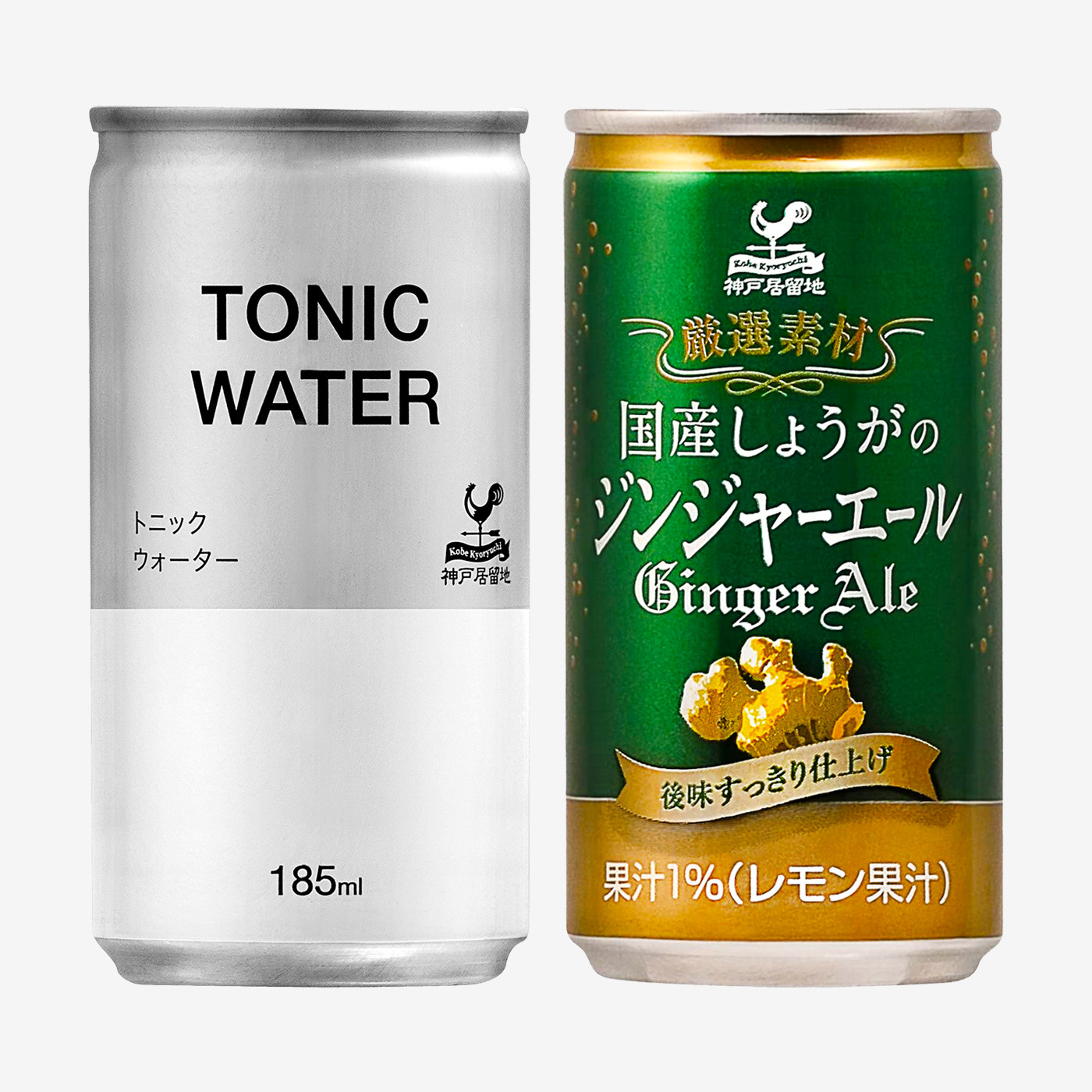 神户居留地强碳酸姜汁汽水185ml