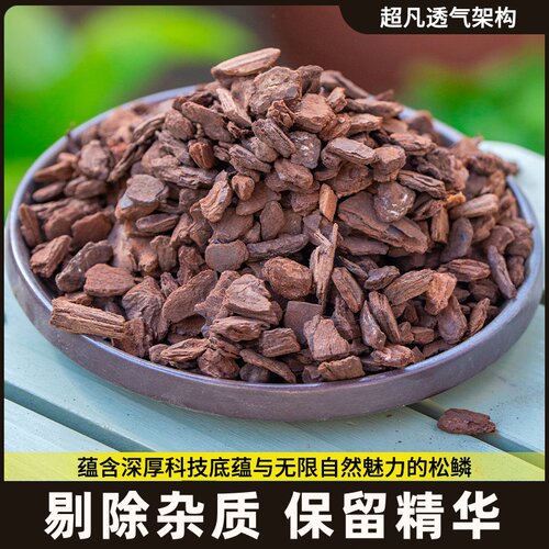 蝴蝶兰专用松树皮新西兰进口脱脂发酵腐熟兰花土兰花植料营养土松