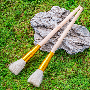 专业陶艺彩绘填色画笔工具套装釉上彩毛笔料笔彩绘勾线扫灰补水工