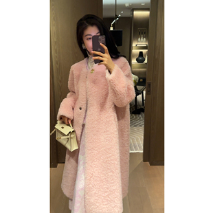 N.COU妮蔻25冬新款 温柔氛围感100羊毛长外套DY11065 暖冬2.0