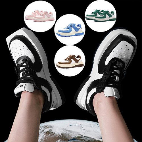 CHOCOCONCERT圆方头系带板鞋