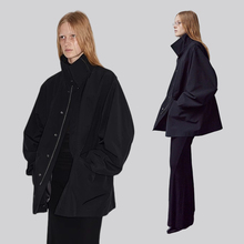 EVENBUYER很会买wearable event 再生涤纶廓形黑色夹克外套