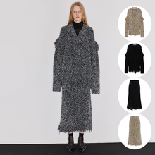 EVENBUYER很会买wearable event 混色流苏开衫外套混色流苏半裙