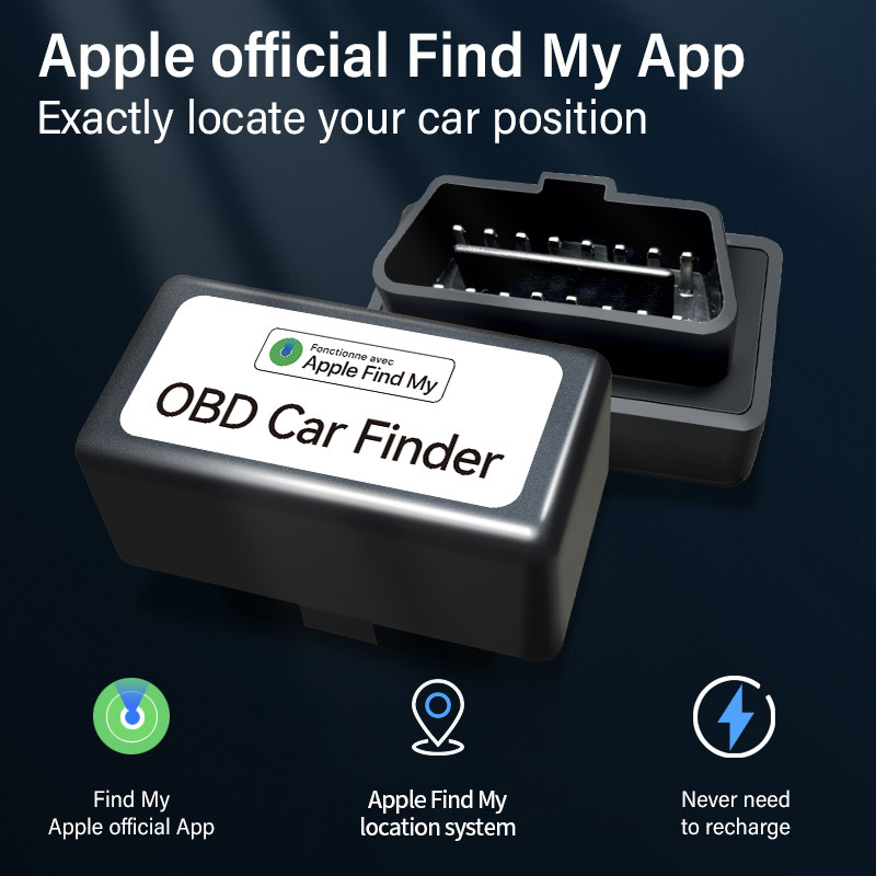 Apple Find My苹果智能防丢定位系统智能OBD定位器Smart Car Key