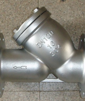 304/不锈钢法兰过滤器不锈钢Y型过滤器GL41W-16PDN15 20 25 32 40