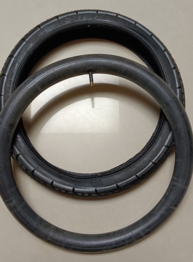 18寸儿童自行车轮胎64/66-355  18X2.50外胎内胎平衡车胎童车配件