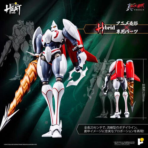 POSE+ METAL HEAT系列 真盖塔2号机 真三一 世界之日Ver成品可动