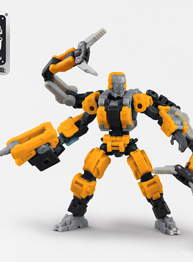 FIFTYSEVEN拼装模型NO.57傀甲小队-工业九式1\24国创机甲玩具手办