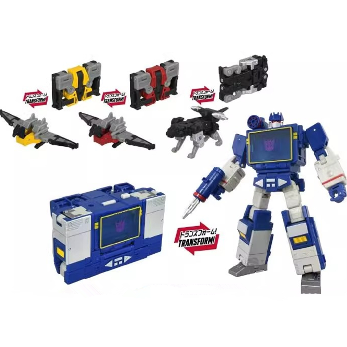 TAKARA变形金刚 SS86大电影 TS18 L级声波机器狗磁带日版定金