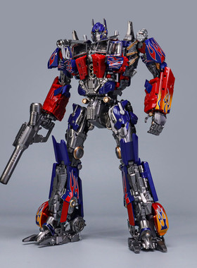 变形玩具机器人CT-10 超级领袖 胸肌版 合金电影版带灯光成品模型