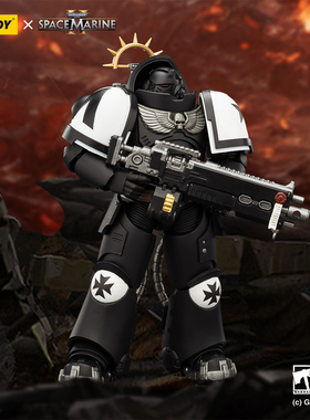 JOYTOY暗源 战锤40K 游戏版黑色圣堂 重装仲裁者1/18成品可动兵人