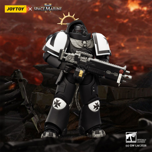 JOYTOY暗源 战锤40K 游戏版黑色圣堂 重装仲裁者1/18成品可动兵人