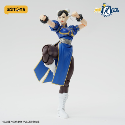 52TOYS闪电奇舞 街头霸王 春丽 Outfit2成品可动人偶1/12手办模型