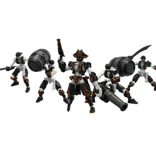 FIFTYSEVEN拼装模型NO.57傀甲小队Mr.加勒比海盗机甲1/24国创机甲