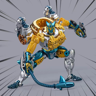 变形玩具TransArt TA BWM-03精涂版金属豹司令BW超能勇士野兽战争