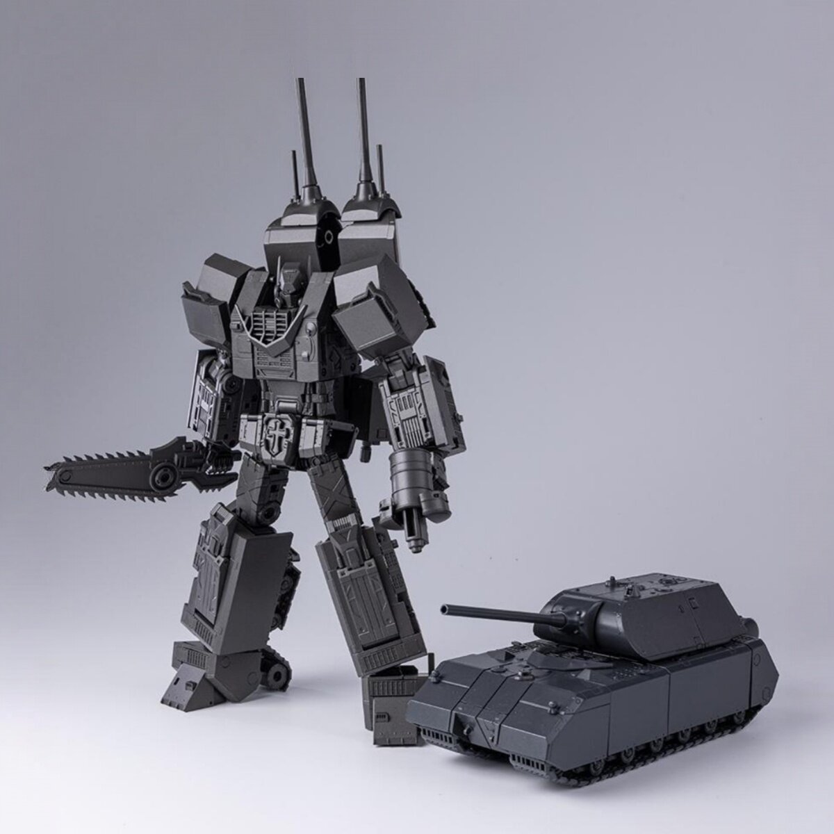 变形玩具 易玩天开 YW2611 钢铁战魂 铁鼠 Maus 成品可动机器人
