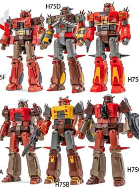 Newage NA H75ABC套装& NA H75DEF套装小比例 动画色 营救车重涂