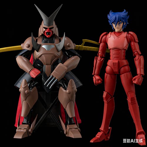 预定 千值练超弹可动铠传魔神坛斗士 暗魔将恶奴弥守 手办