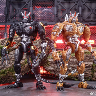 变形玩具TransArt TA BWM-09B机器狗 黑豹三代合金超能勇士猛兽侠