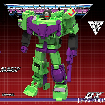 变形玩具MMC大力神组合