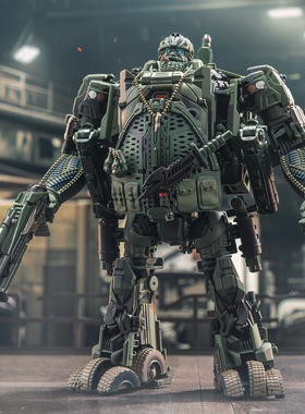 变形玩具机器人 探长M02 电影4 装甲战车 修正版武器大师成品可动