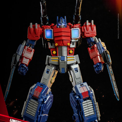 LT-01擎天OP变形玩具成品带灯光